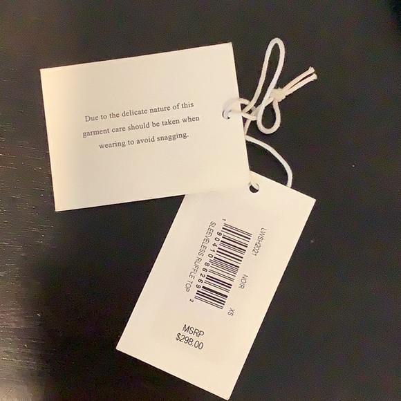 Ruffled sleeve sheer lace top with silky camisole from FRAME - Picture 15 of 16